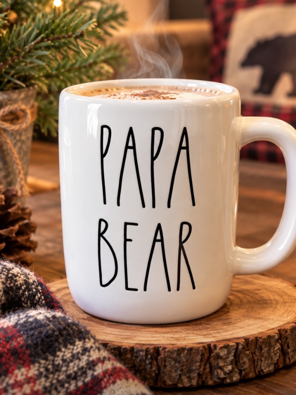 ❤️💕❤️” Papa Bear" Rae Dunn Mug